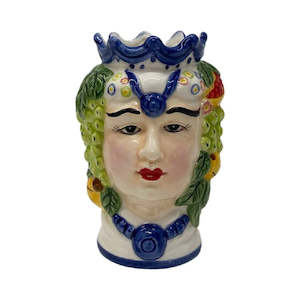 No Furniture All Smallgoods: Ceramic Positano Vase - 12cm