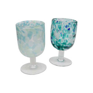 New: Confetti Wine Glass