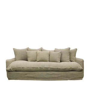 Hokio 4 Seat Slipcover Sofa - Khaki