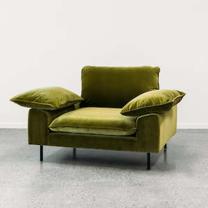 Studio Armchair - Olive