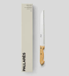 Pallarès Box Wood Bread Knife