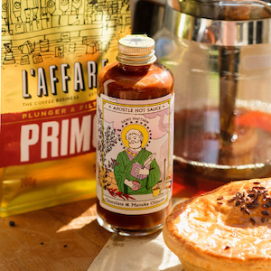 Apostle Hot Sauce: Saint Matthew - Chocolate & Mānuka Chipotle 150ml