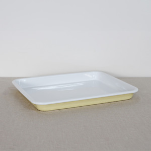 Enamel Baking Tray - Butter