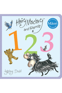 Hairy Maclary and Friends 123 - Board Book - Maori & English