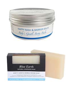 Blue Earth - Botty Balm & Babble Boom Soap Gift Box