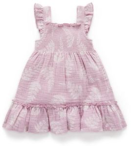 Baby wear: Purebaby Summer Dress - Palm Sugar