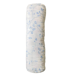 Aden + Anais Cotton Muslin Wrap - Cornflower