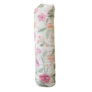 Aden + Anais Cotton Muslin Wrap - Wild Flowers