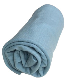 NZ-made superfine Merino blanket - Blue Topaz