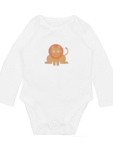 Organic Cotton Bodysuit (Limited Edition) - Lion