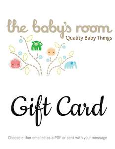 A Baby's Room Gift Card - $25