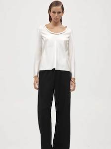 Clothing: Mavis Top Ivory