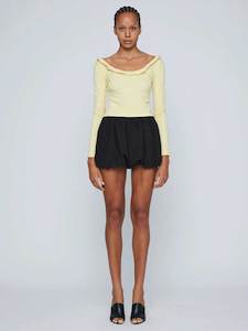 Clothing: Bobbi Mini Shorts Black