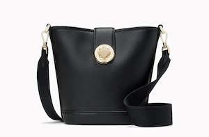 Kate Spade Audrey Mini Bucket Bag (Black)