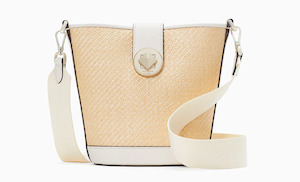 Kate Spade Audrey Mini Bucket Bag (Parchment)