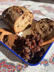 Food manufacturing: Sourdough Raisin Bread