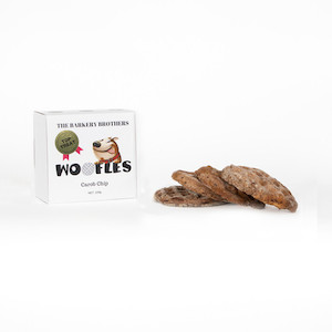 Animal food manufacturing: Woofles 4 pack The Barkery Brothers