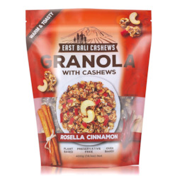 East Bali Cashews - Rosella Cinnamon Granola 400g