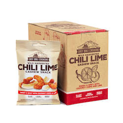 East Bali Cashews - Chili Lime Cashew Snack 35g x 10