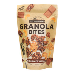 East Bali Cashews - Cacao Vanilla Granola Bites 125g