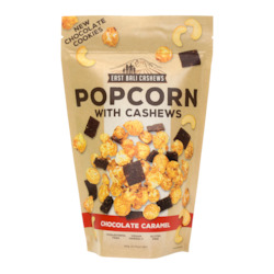 East Bali Cashews - Cacao Caramel Popcorn with Cashews 90g