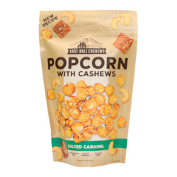 East Bali Cashews - Salted Caramel Popcorn with Cashews 90g