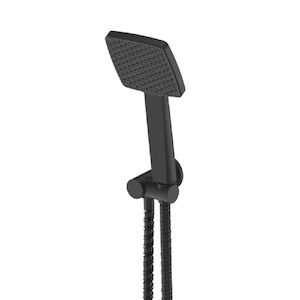 Greens Glide Syntra RainBoost® Hand Shower W/Wall Outlet | Matte Black