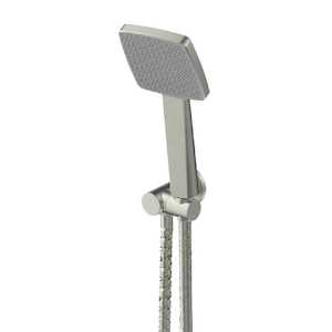 Greens Glide Syntra RainBoost® Hand Shower W/Wall Outlet | Brushed Nickel