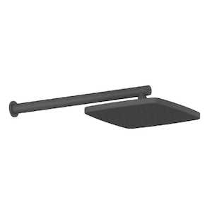 Greens Glide Syntra RainBoost® Wall Shower | Matte Black