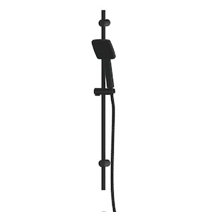 Greens Glide Syntra RainBoost® Rail Shower| Matte Black