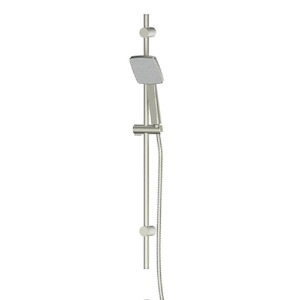 Greens Glide Syntra RainBoost® Rail Shower| Brushed Nickel