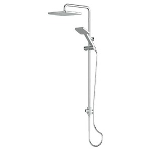 Greens Glide Syntra RainBoost® Twin Rail Shower | Chrome