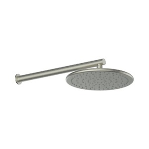 Greens Lavish Brass Wall Shower | Brushed Nickel