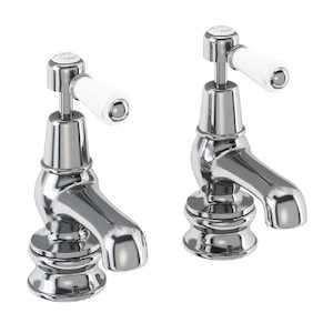 Bathroom and toilet fitting: Burlington Kensington Regent 7.5cm Basin Taps | Chrome