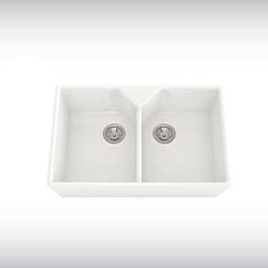 Bathroom and toilet fitting: Sergio Mansion Double Butler Sink