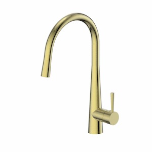 Greens Galiano Pull Out Sink Mixer | Brushed Brass