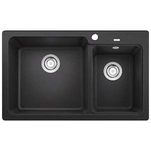 Blanco Silgranit Naya 8 Double Sink | Anthracite