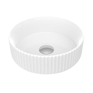 Newtech Coral Fluted Round Vessel Basin