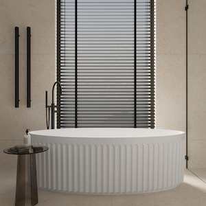 Bathroom and toilet fitting: Newtech Laurel Oval Freestanding Bath