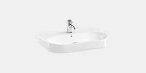 Bathroom and toilet fitting: Bath Co Trim Basin | 600mm