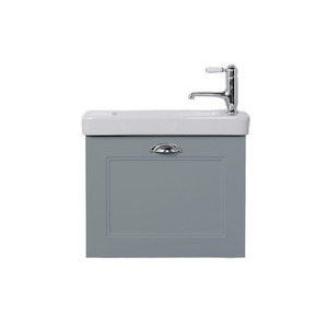 Bathroom and toilet fitting: Burlington English Mini Vanity | 1 Door | Single Basin