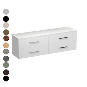 Reflex Opaco 1800 4 Drawer Vanity