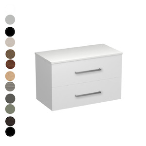 Bathroom and toilet fitting: Reflex Opaco 900 2 Drawer Vanity