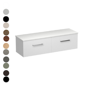 Bathroom and toilet fitting: Reflex Opaco 1800 2 Drawer Vanity