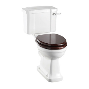 Bathroom and toilet fitting: Burlington WC Regal Close Couple Toilet