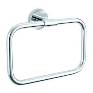 Newtech Evoke Hand Towel Ring | Chrome