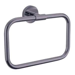 Newtech Evoke Hand Towel Ring | Gunmetal