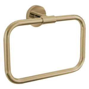 Newtech Evoke Hand Towel Ring | Brushed Brass