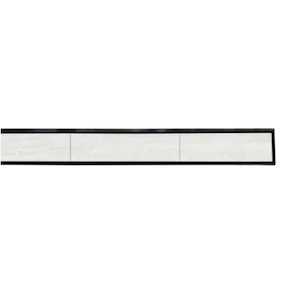 Tranquillity Channel Drain | Tile Insert Matt Black