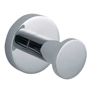 Bathroom and toilet fitting: Newtech Evoke Robe Hook | Brushed Nickel